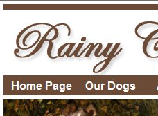 A dog site